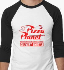 Pizza Planet Men's Baseball ¾ T-Shirt