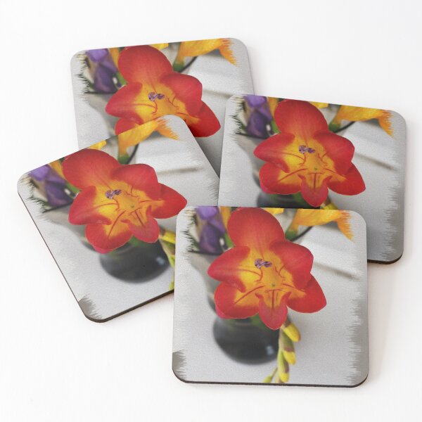 Item preview, The red freesia designed and sold by feiermar.