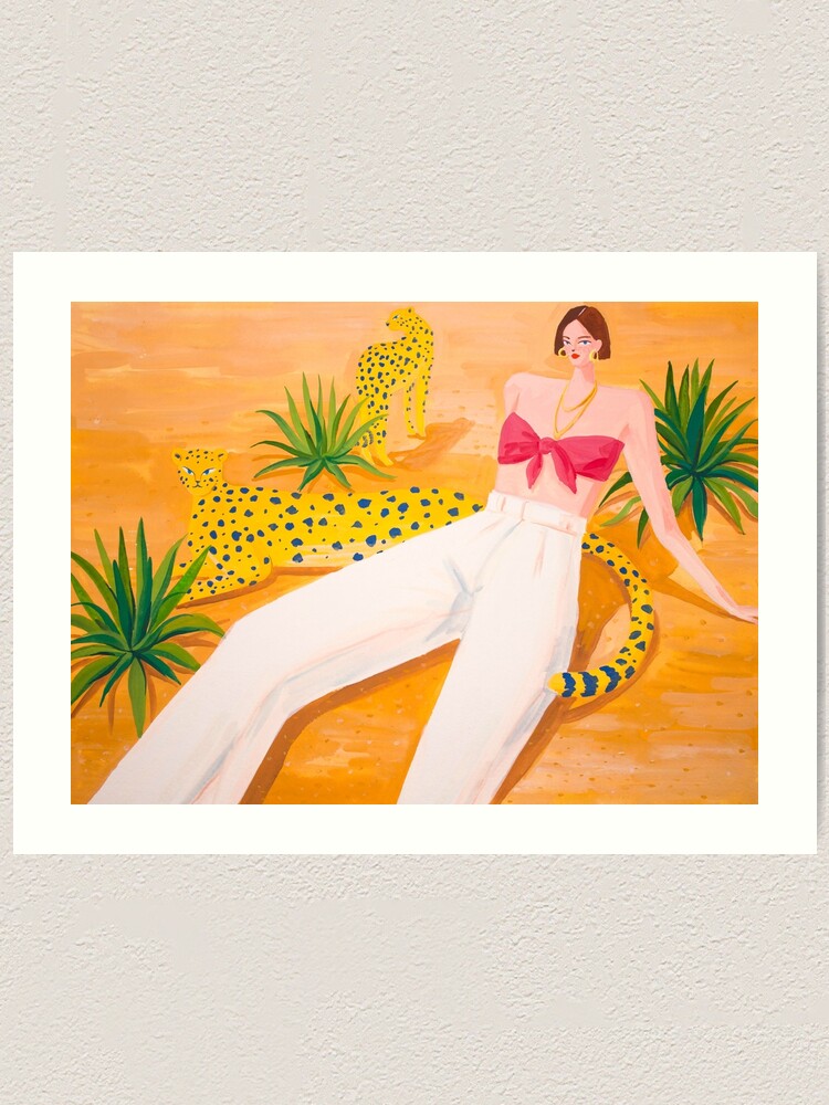 Alternate view of Palm Desert Art Print