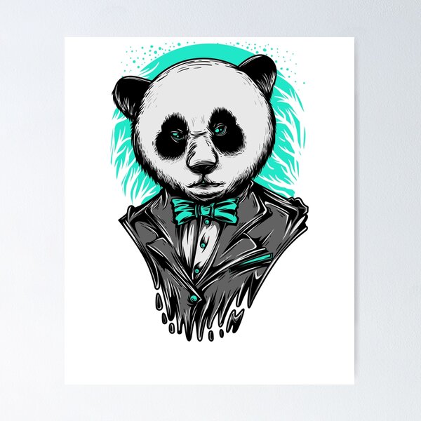 Panda Suit Posters for Sale