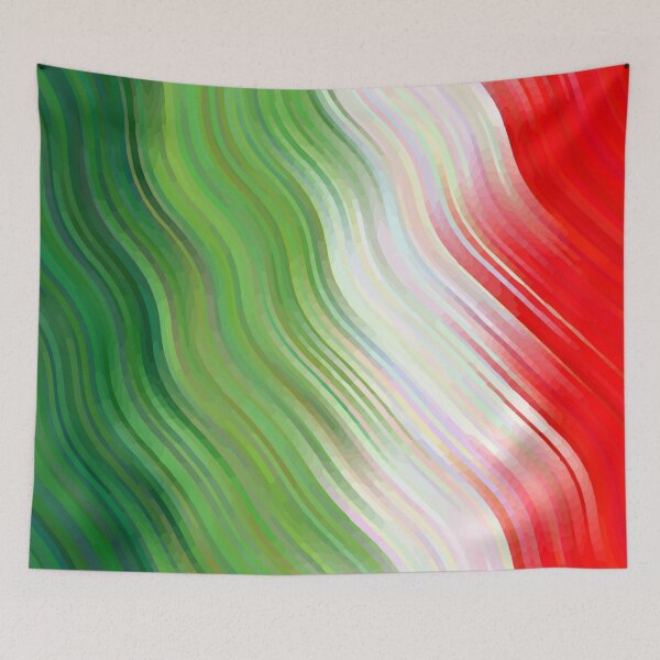 Item preview, Green, Star White And Red Clover Broken Ombre designed and sold by taiche.