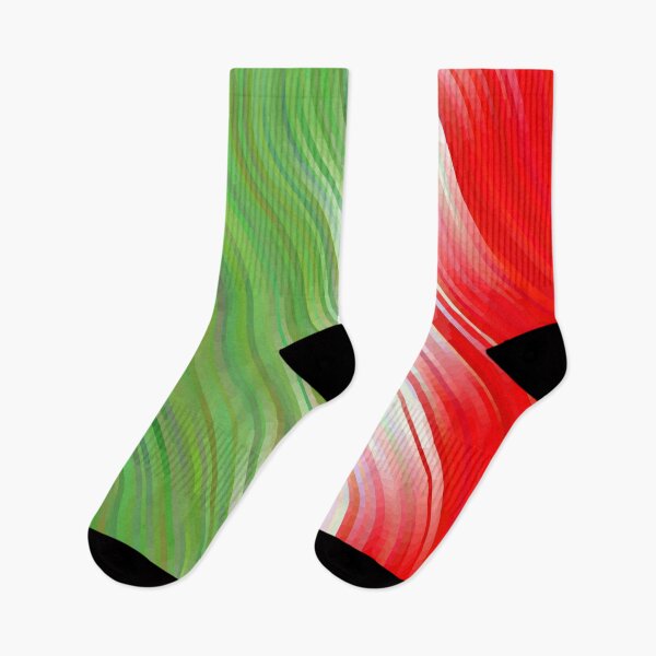Item preview, Green, Star White And Red Clover Broken Ombre designed and sold by taiche.