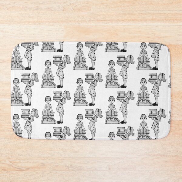 Item preview, Books and KIDS, Girl and Boy with Big Books, Pencil Art, Encourage Reading designed and sold by JoyfulWhimsy.