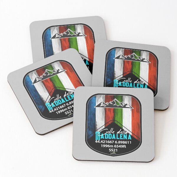 Item preview, Colle della Maddalena Italy France Sticker & T-Shirt designed and sold by OuterShellUK.