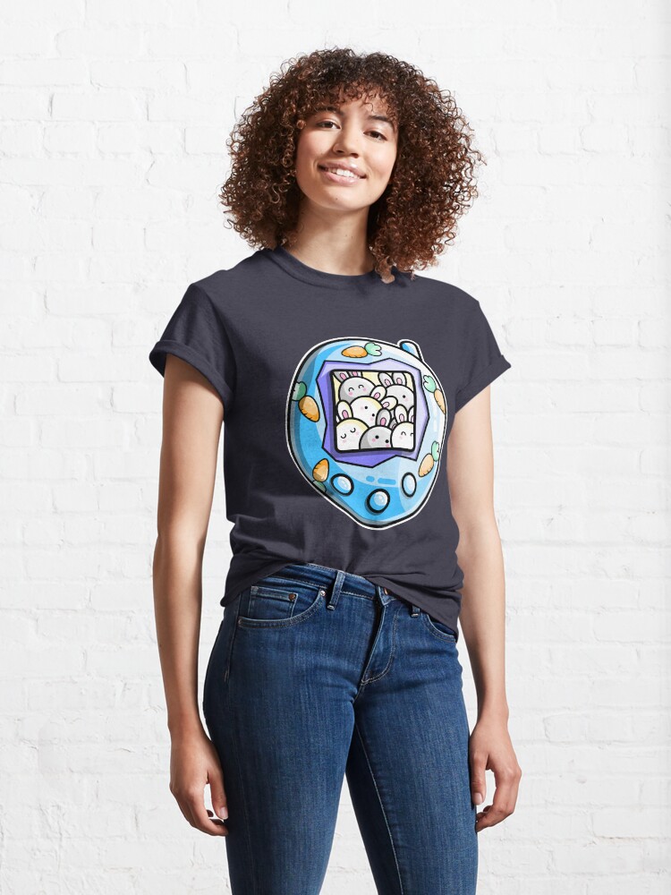 Alternate view of Rabbit Cute Digital Pet Classic T-Shirt