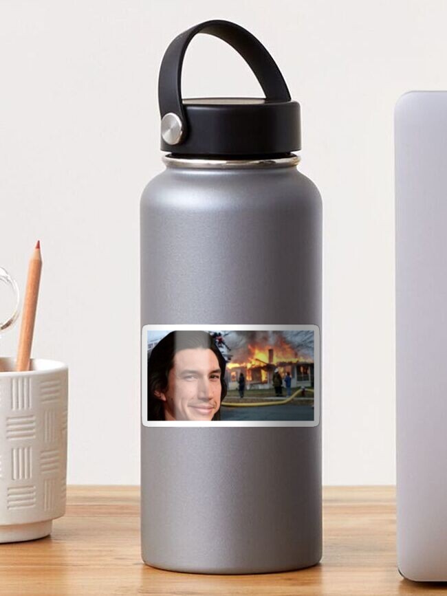 Imagen 1 de 3, Pegatina con la obra Adhesivo Adam Driver, diseñada y vendida por shantalsin.