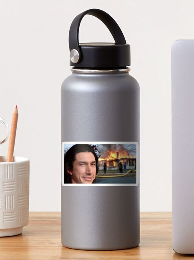 Imagen 1 de 3, Pegatina con la obra Adhesivo Adam Driver, diseñada y vendida por shantalsin.