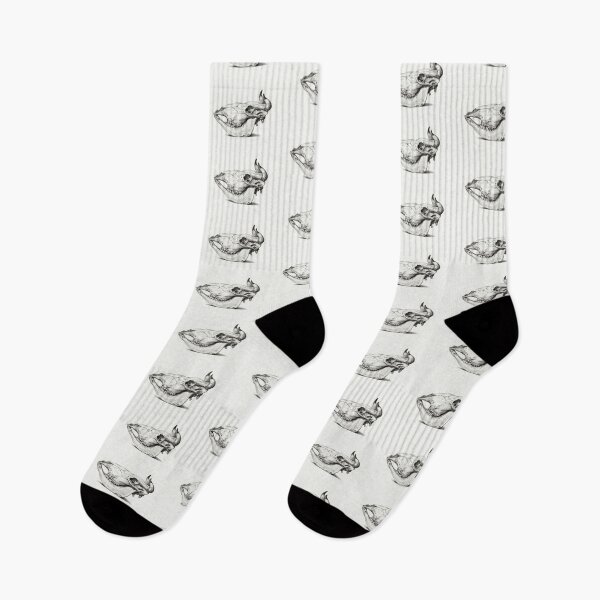 Item preview,  Bovine skull illustration designed and sold by Vintage Designs +.