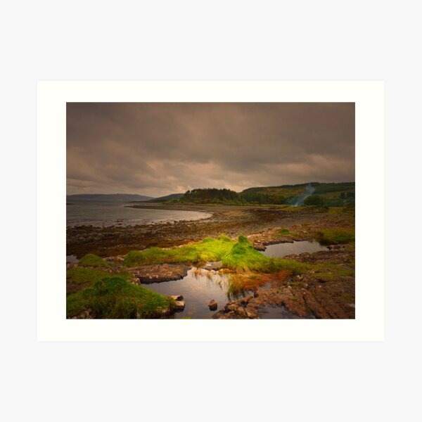 ON THE BANKS OF LOCHALINE Art Print