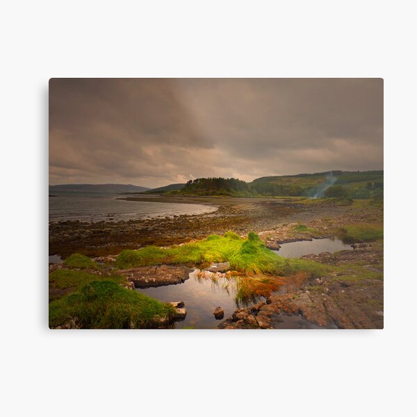 ON THE BANKS OF LOCHALINE Metal Print