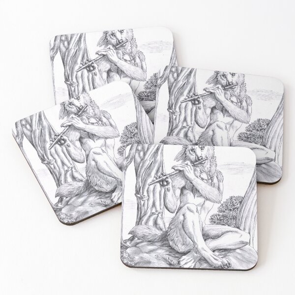 Item preview, The flute player - Black and white designed and sold by Furiarossa.