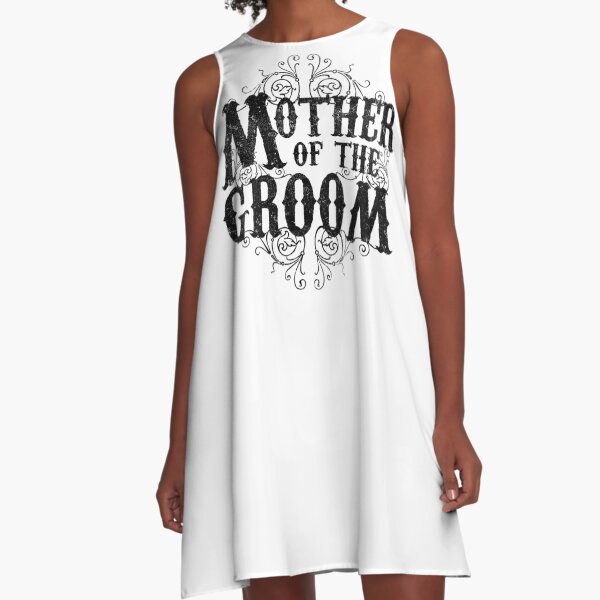 Vista previa del artículo con la obra «Madre del novio boda camiseta rústico vaquero occidental», diseñado y vendido por Fashionmonger.