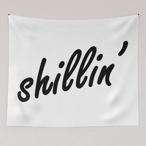 Item preview, shillin' out designed and sold by flatearthshop.