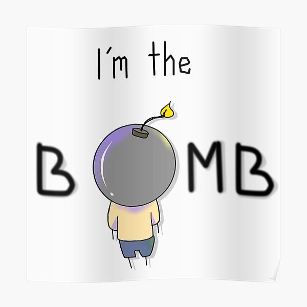 Bomb Head Posters Redbubble - bombhead roblox