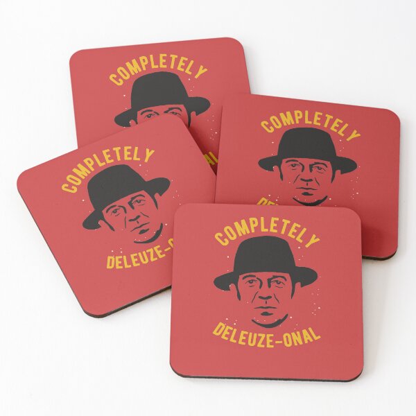 Item preview, completely deleuze-onal - Funny Deleuze Philosophy Pun designed and sold by isstgeschichte.