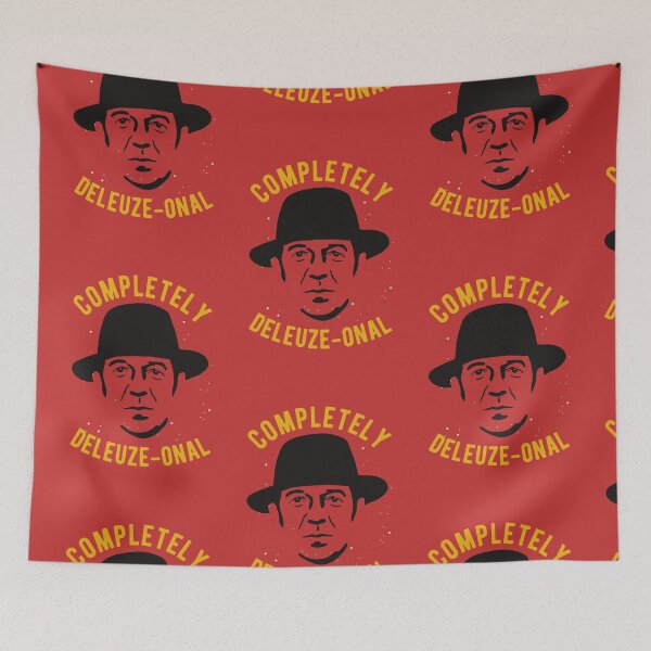 Item preview, completely deleuze-onal - Funny Deleuze Philosophy Pun designed and sold by isstgeschichte.