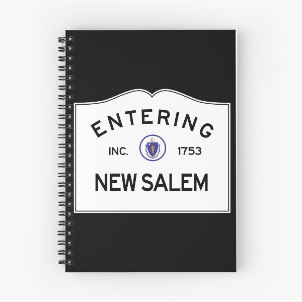 Item preview, Entering New Salem Massachusetts - Commonwealth of Massachusetts Road Sign  designed and sold by NewNomads.