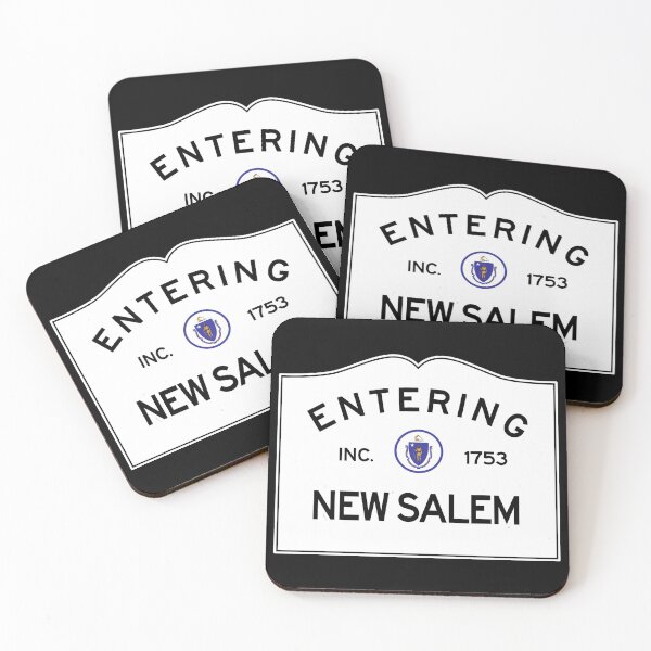 Item preview, Entering New Salem Massachusetts - Commonwealth of Massachusetts Road Sign  designed and sold by NewNomads.
