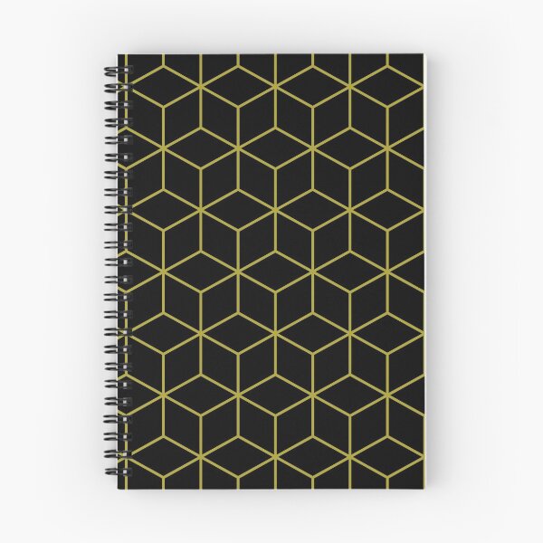 Item preview, Cubes Pattern Black and Gold designed and sold by NataliePaskell.