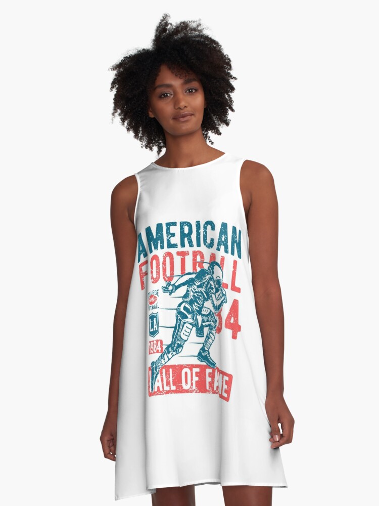 American football 2025 shirt dress