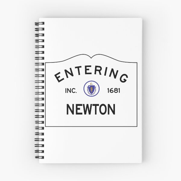 Item preview, Entering Newton Massachusetts - Commonwealth of Massachusetts Road Sign designed and sold by NewNomads.