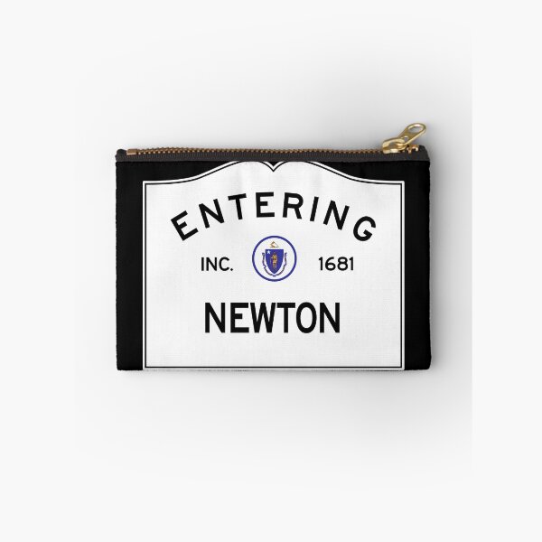 Item preview, Entering Newton Massachusetts - Commonwealth of Massachusetts Road Sign designed and sold by NewNomads.