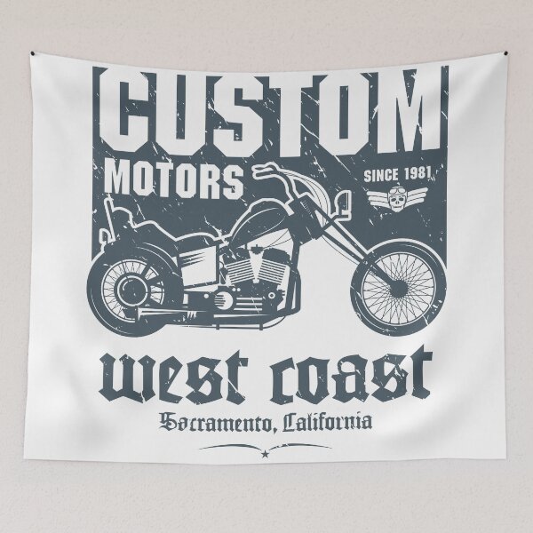 Item preview, Custom Motors. West Coast designed and sold by studio838.