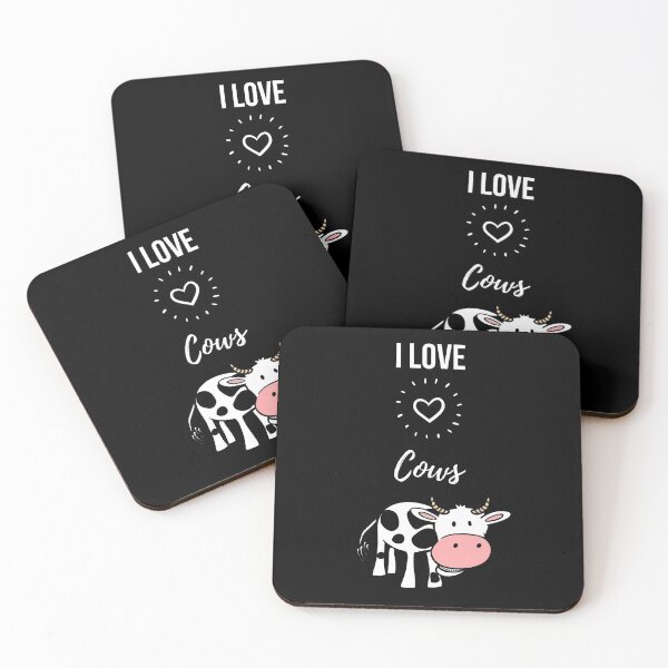 Item preview, I Love Cows designed and sold by PinkPandaPress.