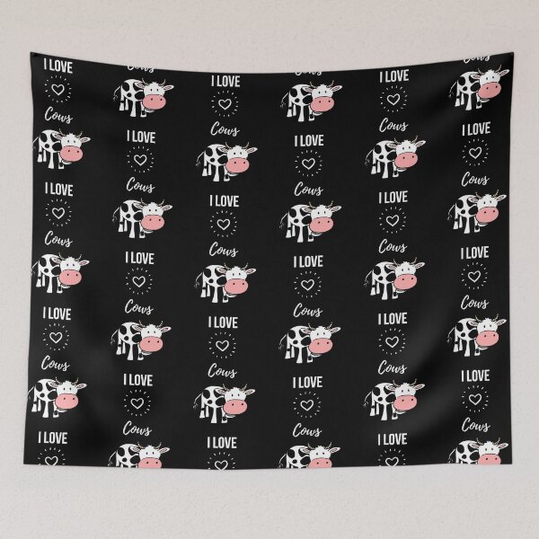 Item preview, I Love Cows designed and sold by PinkPandaPress.