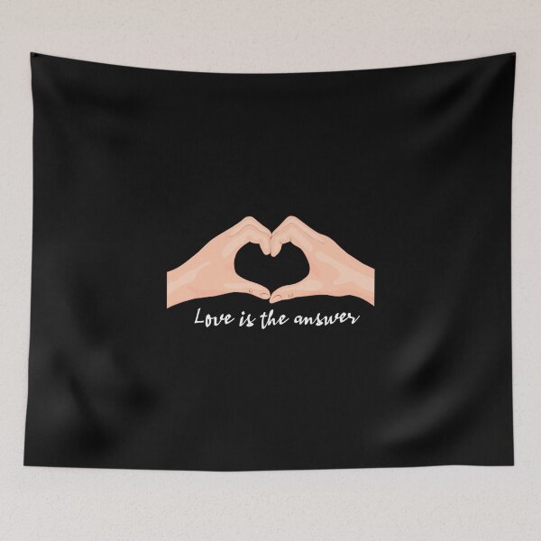 Item preview, sign language love is the answer American Sign Language designed and sold by shirts4people.