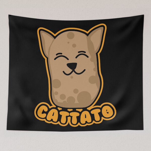 Item preview, Cattato - Funny Food Cat Potato Gift designed and sold by Sandra78.