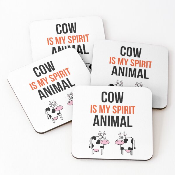 Item preview, Cow Is My Spirit Animal designed and sold by PinkPandaPress.