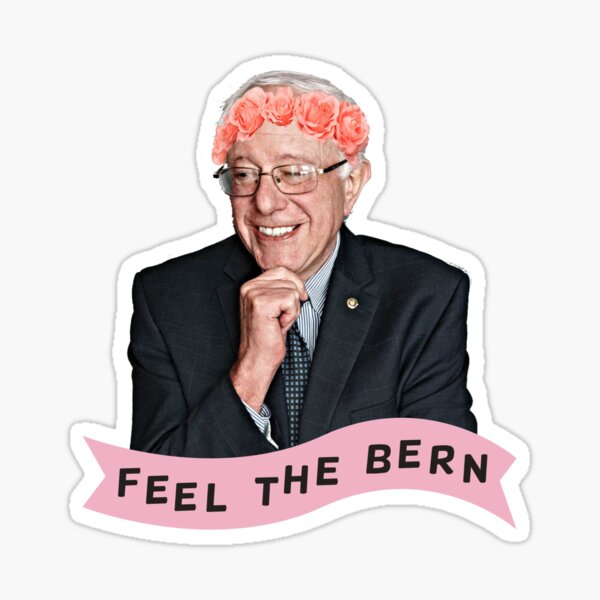 Feel The Bern Sticker