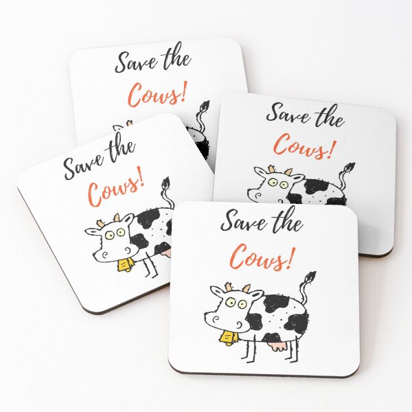 Item preview, Save The Cows! designed and sold by PinkPandaPress.
