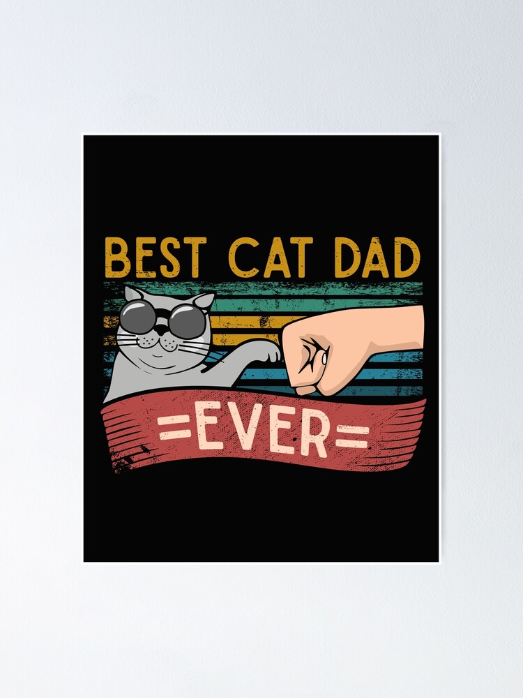 Cat Dad Birthday Gifts, Cat Dad Birthday Cards