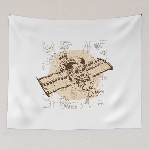 Item preview, Retro flying dog designed and sold by DerSenat.