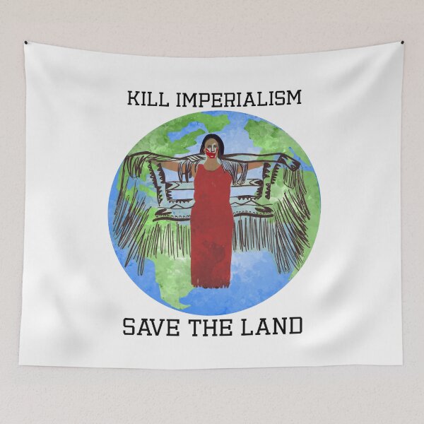 Item preview, Kill imperialism, save the planet designed and sold by reasonablemunki.