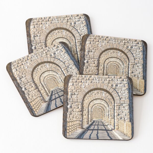Item preview, Stone arch in a row in selective focus designed and sold by Grégory DUBUS.