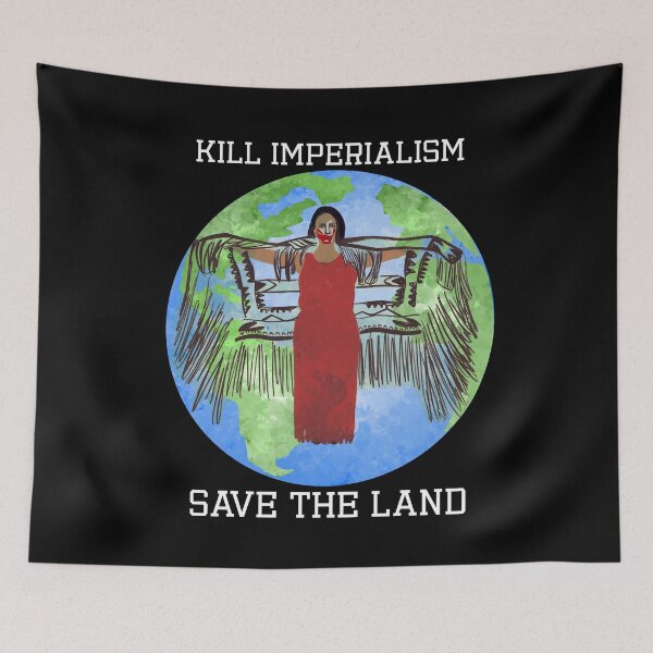 Item preview, Kill imperialism, save the planet designed and sold by reasonablemunki.