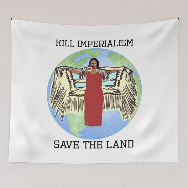 Item preview, Kill imperialism, save the planet designed and sold by reasonablemunki.
