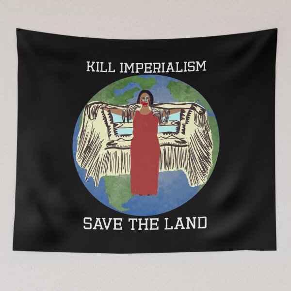Item preview, Kill imperialism, save the planet designed and sold by reasonablemunki.