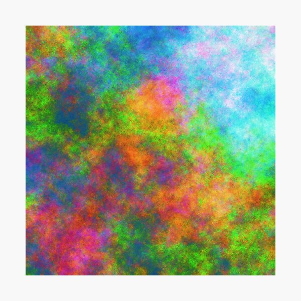 Abstraction of underwater forest Photographic Print