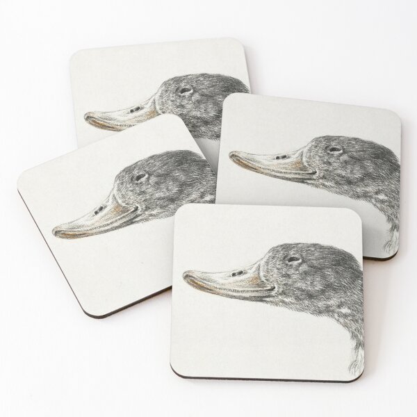 Item preview, Duck portrait designed and sold by Vintage Designs +.