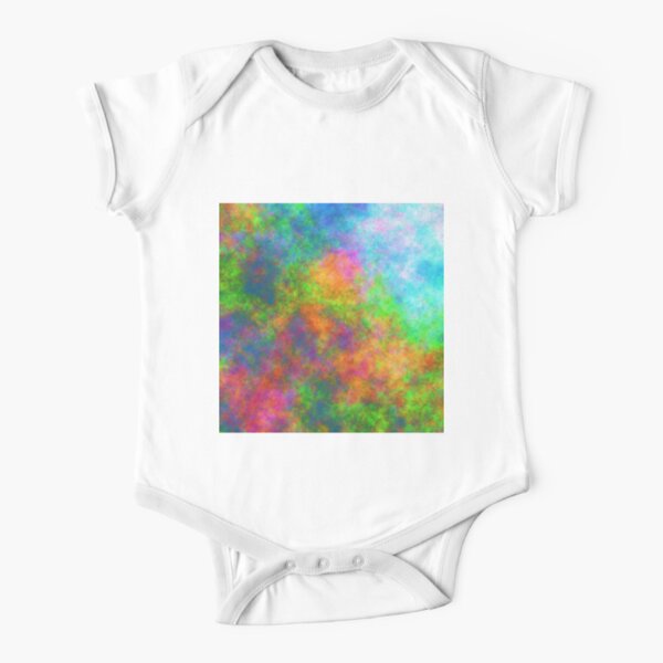 Abstraction of underwater forest Short Sleeve Baby One-Piece