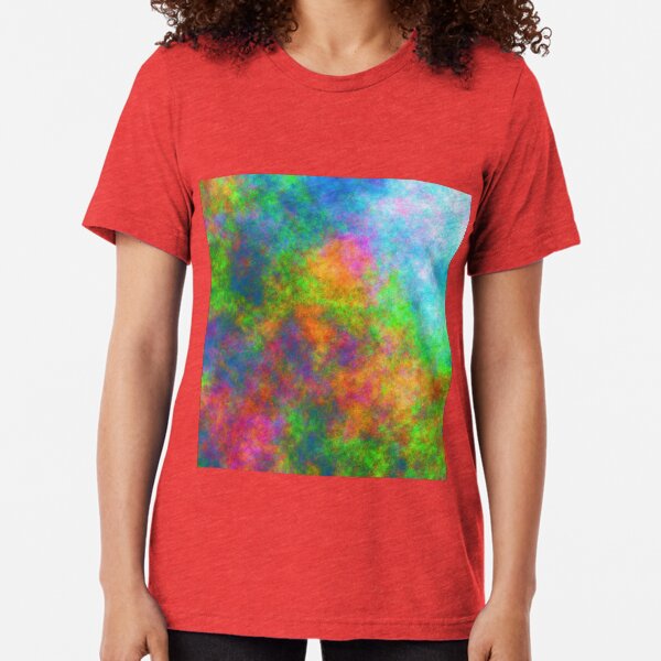 Abstraction of underwater forest Tri-blend T-Shirt