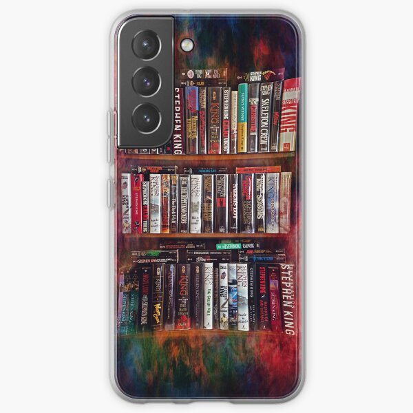 Stephen King Books on Shelves Samsung Galaxy Soft Case