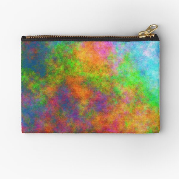 Abstraction of underwater forest Zipper Pouch