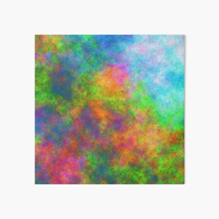 Abstraction of underwater forest Art Board Print