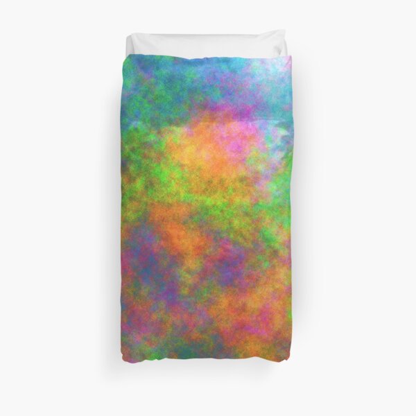 Abstraction of underwater forest Duvet Cover