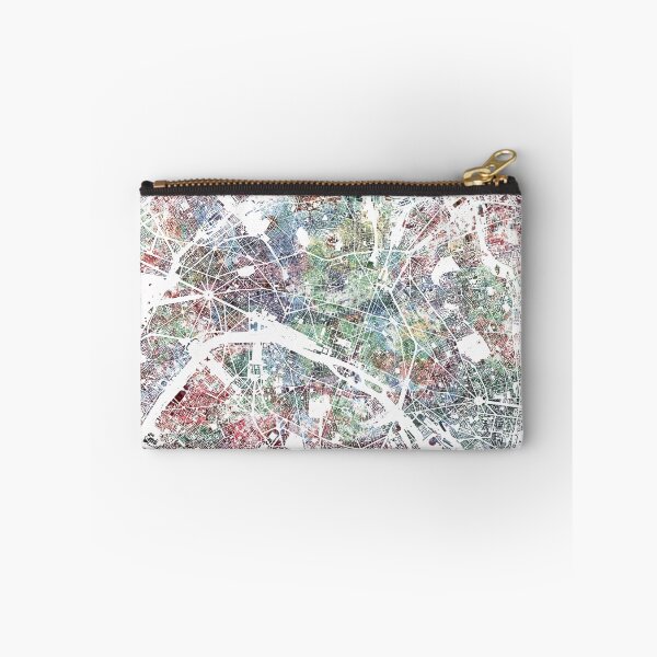 Item preview, Paris Watercolor map designed and sold by MapMapMaps.